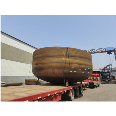 Код головки круга на заказ Углеродистая сталь Asme Полусферная Покрышка конца покрывала Торисферный концы резервуара