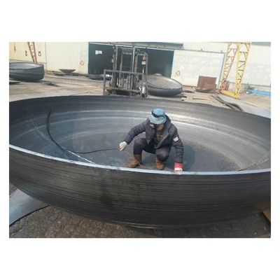 Специализированная ASME холодная штамповка стальной головой для сварного соединения конца резервуара