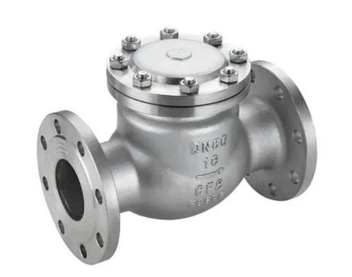 Высокотемпературный винтовый чековый клапан Dn 600 Cf8m с ODM