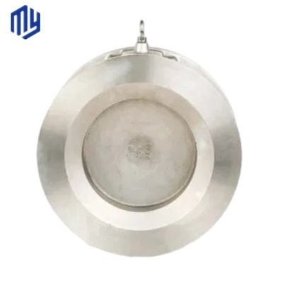 Ручной фланц из нержавеющей стали Pn25 DN 50 Wafer Lift Single Plate Swing Check Valve для отводного клапана
