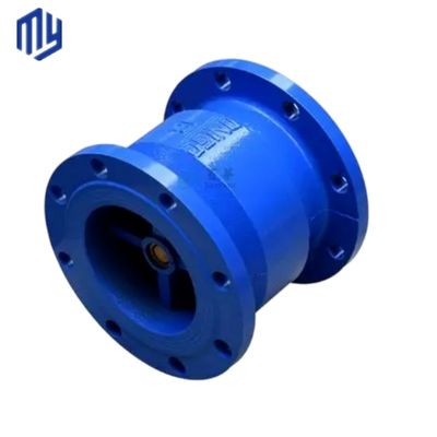 Структура диафрагмы Hc41x Pn10 Pn16 Спускный насос Двойной фланцевый муфлер Тихий контрольный клапан