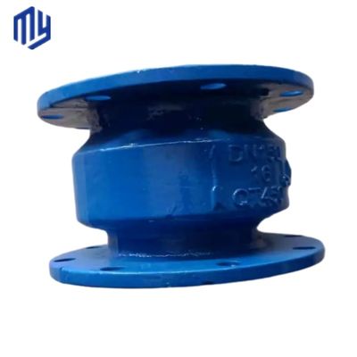 Структура диафрагмы Hc41x Pn10 Pn16 Спускный насос Двойной фланцевый муфлер Тихий контрольный клапан