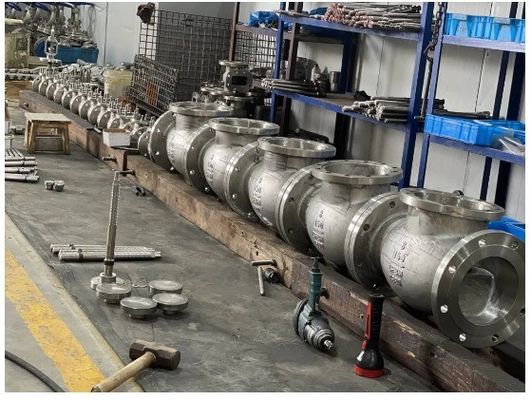 Поддержка невозвратного газового клапана DN 600 для газовых средств массовой информации и поддержки OEM