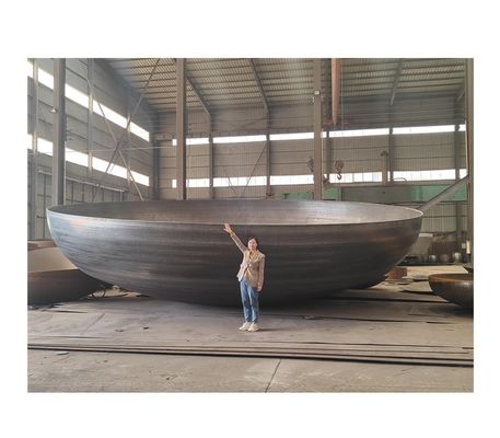 ASME стандарт 304 трубы из нержавеющей стали фитинга сферическая торисферная головка конца тарелки