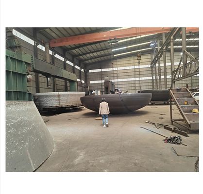 OEM полушария Эллипсоидальная полировка трубы Конец Посуда Санитарный бак крышка водостока