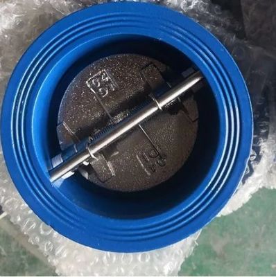 150LB Wafer Type Swing Double Disc Valve Dual Plate Non-Return Valve для поддержки ОБМ
