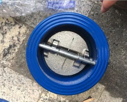 150LB Wafer Type Swing Double Disc Valve Dual Plate Non-Return Valve для поддержки ОБМ