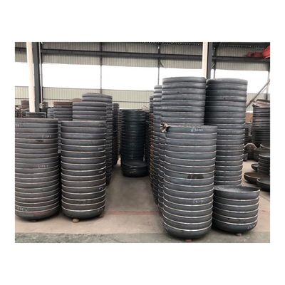 OEM настраиваемая круговая голова кода резервуара контейнер трубы конец дно настраиваемая поддержка