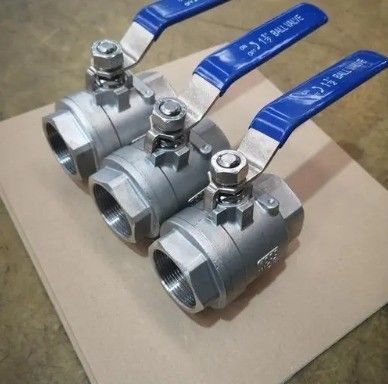 Нержавеющая сталь 304 316 DN20-NPT 2PC Внутренний шнуровой шаровой клапан для гидравлических систем