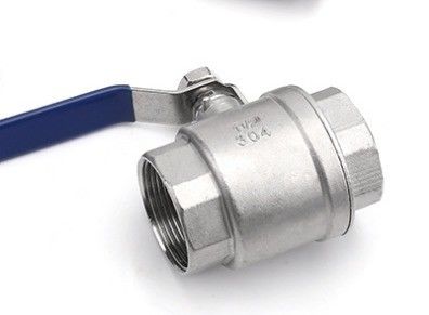 Нержавеющая сталь 304 316 DN20-NPT 2PC Внутренний шнуровой шаровой клапан для гидравлических систем