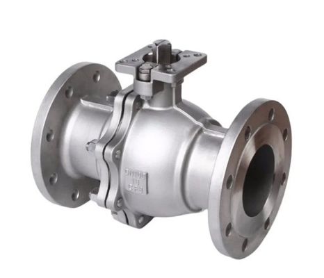 Нефтегазовый API6d Нержавеющая сталь червяная резьба фланцевая колонка монтированный шаровой клапан класса 600