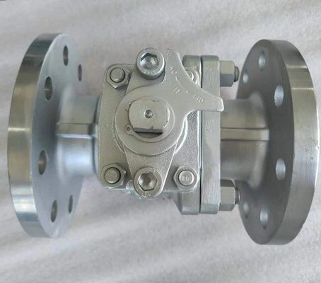 OEM Port Size Фланцевый шаровой клапан из нержавеющей стали с ISO5211 High Pad CF8 CF8m F304/F316