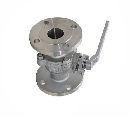 Специализированный нержавеющий сталь 304/316/CF8/CF8m DIN Pn40/Pn16/150lb Фланцевый шаровой клапан