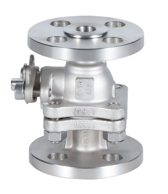 Dn15-200 WCB SS201 SS304 SS316 Фланцевый пневматический водяной шаровой клапан со стоп-структурой