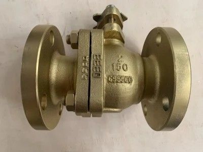 150 ASME B16.5 Wcb Отливный углерод CF8 CF8m Бронзовый плавучий шаровой клапан из нержавеющей стали