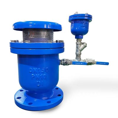 Водяной слитый железный соединенный рельефный клапан 3 дюймовые воздушные клапаны вентиляторы с материалом корпуса DI