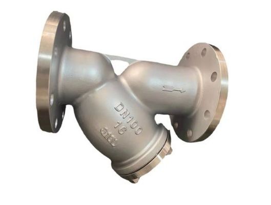OEM Port Size Filter Flange из нержавеющей стали Y Strainer с общим дизайном и фланцем