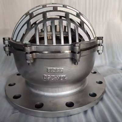 Поддержка на заказ ОБМ оптом DN450 CF8M Нержавеющая сталь Нижний фланцевый клапан