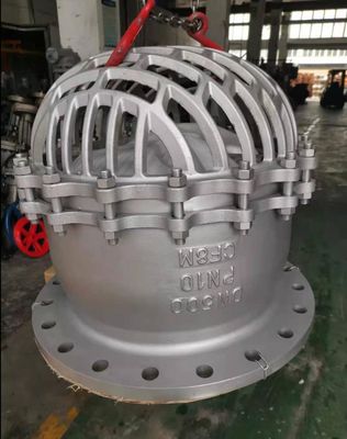 Поддержка на заказ ОБМ оптом DN450 CF8M Нержавеющая сталь Нижний фланцевый клапан