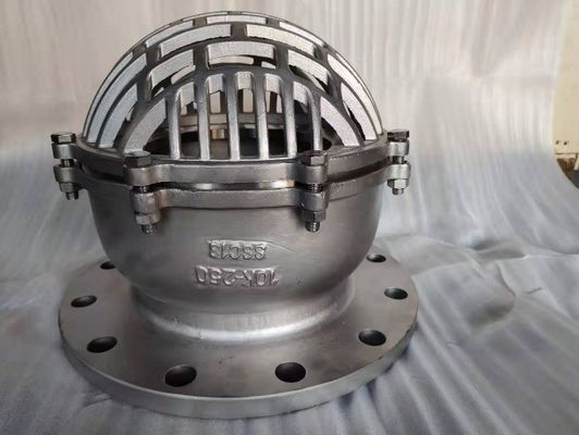 Отливные железо водонагреватель клапан ноги с нержавеющей стали 304 Mush PN10 PN16 ANSI и поддержка