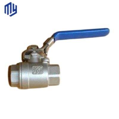 Настройка 1/2" Ss 304 316L 2PCS 3PC нержавеющей стали шаровой клапан для управления водой