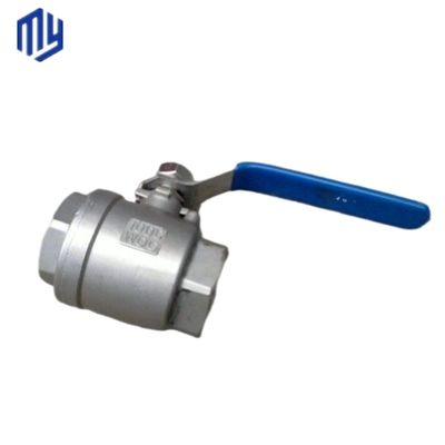 Настройка 1/2" Ss 304 316L 2PCS 3PC нержавеющей стали шаровой клапан для управления водой