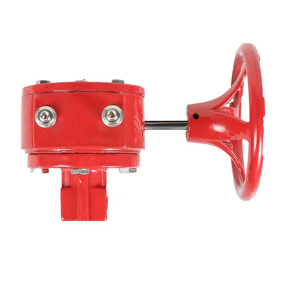 Ручной нержавеющий сталь Worm Gear Lug Butterfly Sanitary Valve с структурой диафрагмы