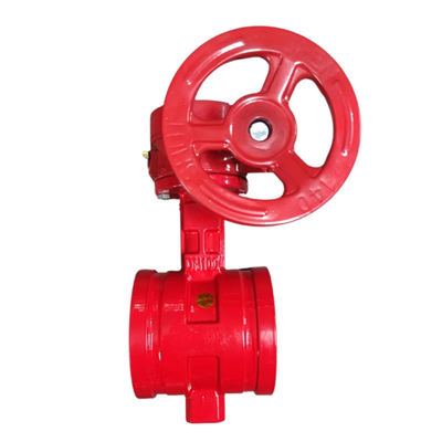 DN50-DN200 XD381X-16Q Ручные колёсные ровные бабочки с диафрагмой
