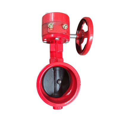 DN50-DN200 XD381X-16Q Ручные колёсные ровные бабочки с диафрагмой